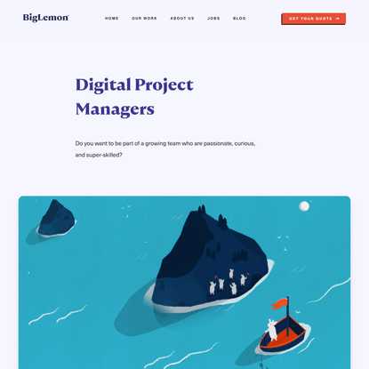 Digital Project Managers