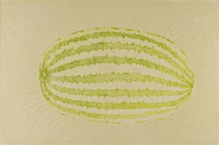 Ruth Asawa, Watermelon, 1973 | watercolor on paper
