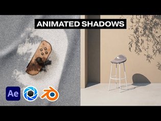 How to add Animated Shadows to your Renders - After Effect, KeyShot and Blender Tutorial