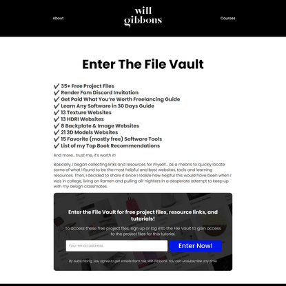 Enter The File Vault — WillGibbons.com