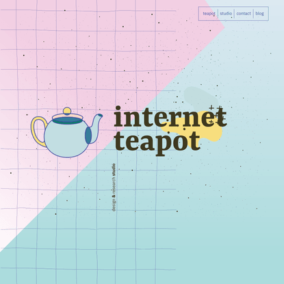 internet teapot | design &amp; research studio