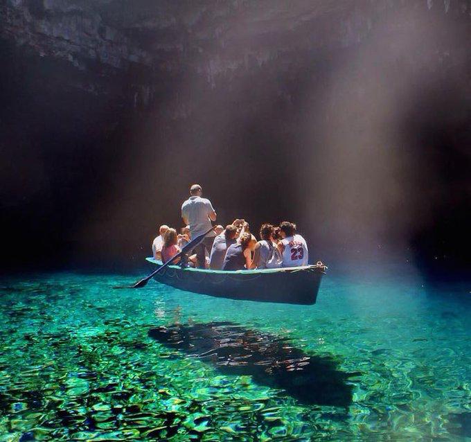 Melissani Cave