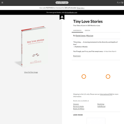 Tiny Love Stories - Workman Publishing