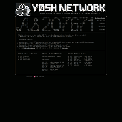 AS207671 - y0sh network