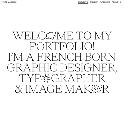 Théo Marielle – Graphic Designer – Projects