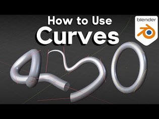How to Use Curves in Blender (Tutorial)