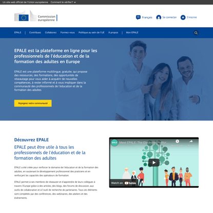 Participez - EPALE - European Commission