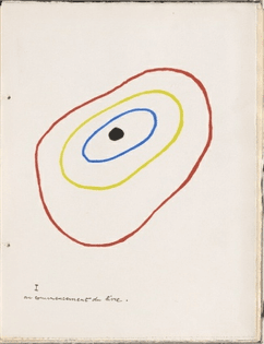 Joan Miró
Plate (folio 2) from Il était une petite
pie (Once There Was a Little Magpie)
1927–28, published 1928