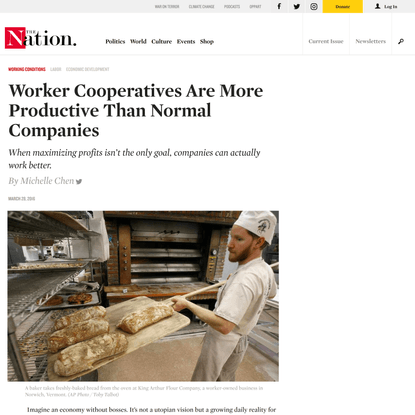 Worker Cooperatives Are More Productive Than Normal Companies