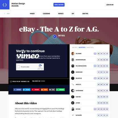 eBay - The A to Z for A.G.