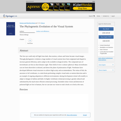 The Phylogenetic Evolution of the Visual System