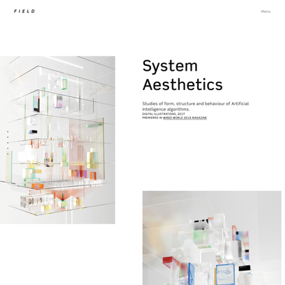 FIELD.IO x Digital Illustrations, 2018 — System Aesthetics