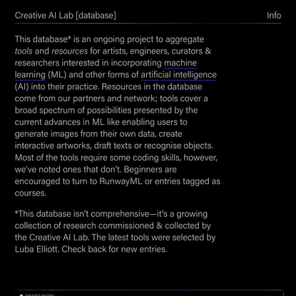Creative AI Lab