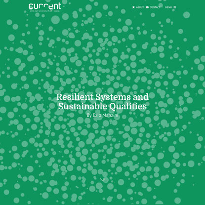 Resilient Systems and Sustainable Qualities