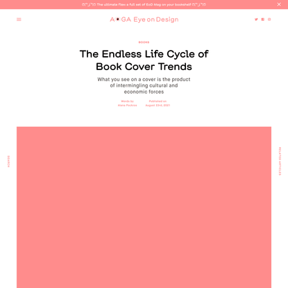 The Endless Life Cycle of Book Cover Trends – Eye on Design