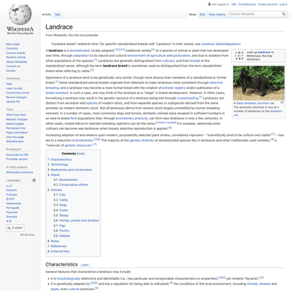 Landrace - Wikipedia