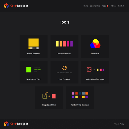 Tools - Colordesigner