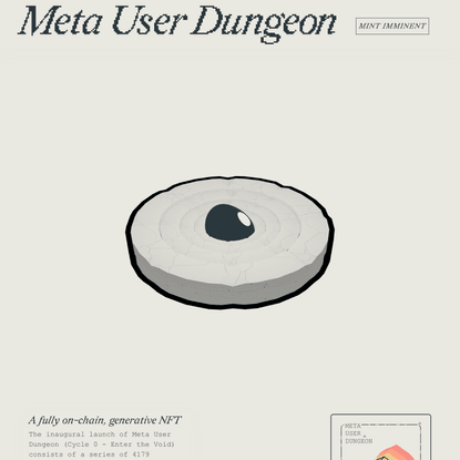 Meta User Dungeon