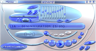 "Washed" Winamp skin (2004) 