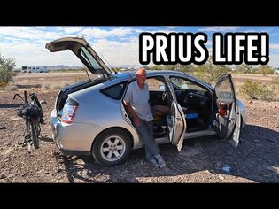 How to Live (or Camp/Sleep) in a Prius! COMPLETE TOUR