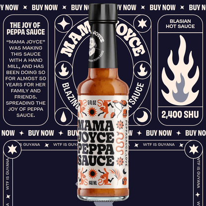 Mama Joyce Peppa Sauce - Fiery Blasian Hot Sauce