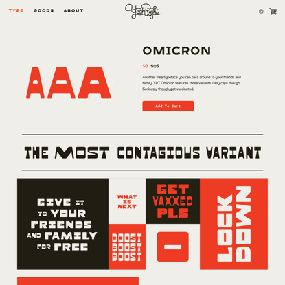 Omicron — Yeahright Type Studio