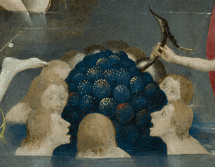 Detail from The Garden of Earthly Delights by Hieronymus Bosch, 1490-1510
