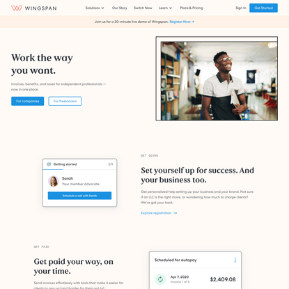 Wingspan - Everything You Need to Freelance