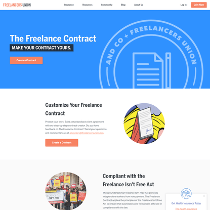 Contract Creator - Freelancers Union