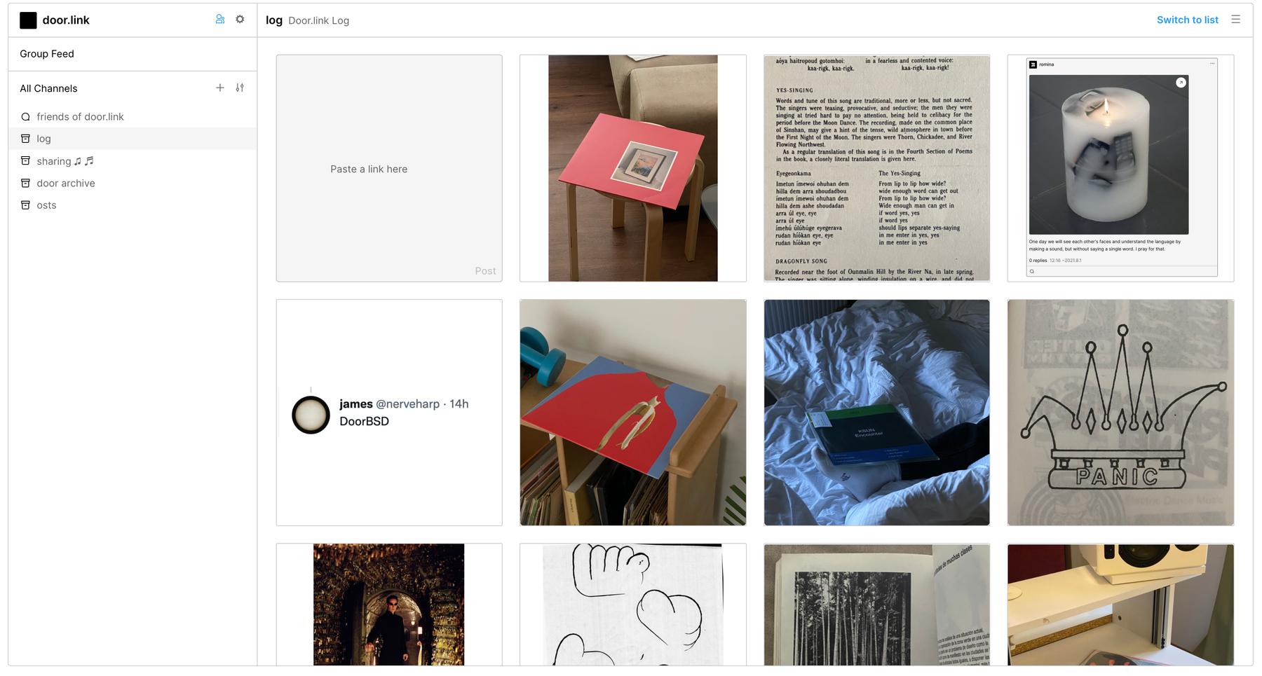 door.link log in urbit