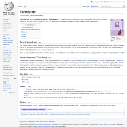 Flannelgraph - Wikipedia
