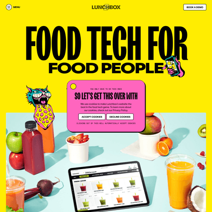 Lunchbox — Online solutions for enterprise and virtual kitchens