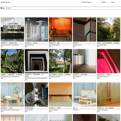Archived Projects – Grid | Archival Studies