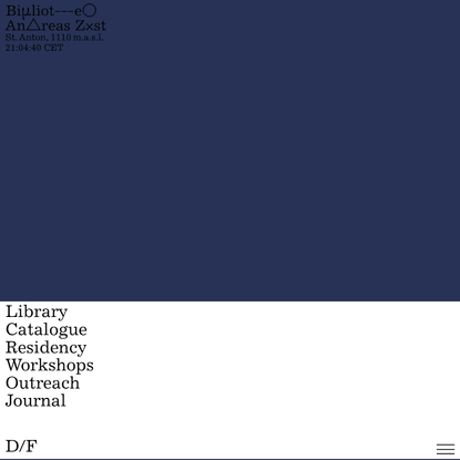 Bibliothek Andreas Züst