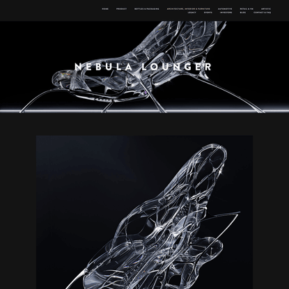 Nebula Lounger — luxury and high-end design