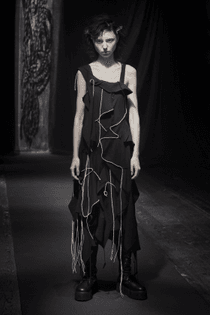 Yohji Yamamoto, Womenswear Fall 2021, look 8