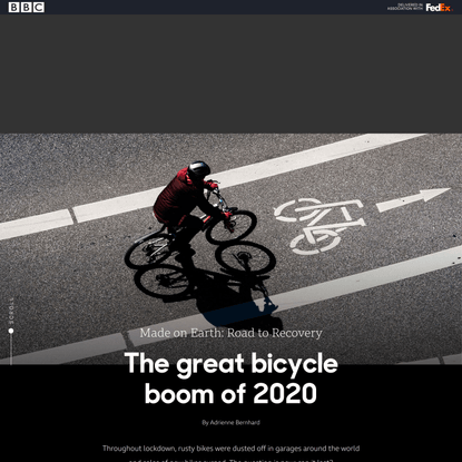 The great bicycle boom of 2020