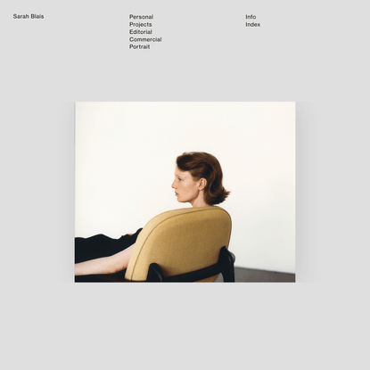Kinfolk Chair — Sarah Blais