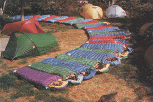 from a 1980 stephensen's warmlite 'comfort in camp' catalog 