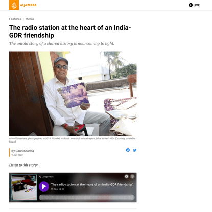 The radio station at the heart of an India-GDR friendship