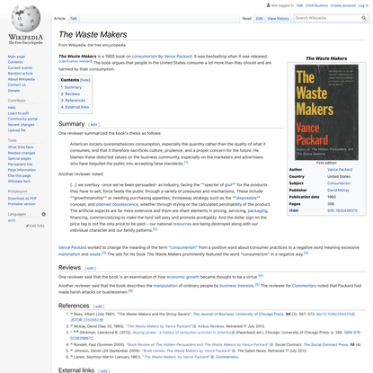 The Waste Makers - Wikipedia