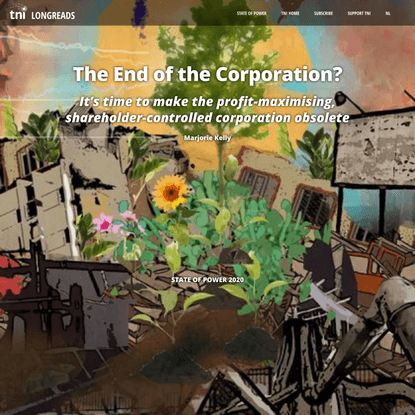 The End of the Corporation?
