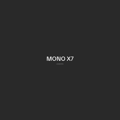 FRAMED* Mono X7