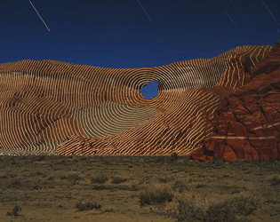Jim Sanborn Topographic Projections and Implied Geometries Series