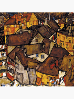 Egon Schiele - Crescent of Houses