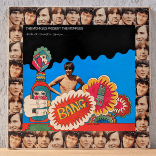 The Monkees 1968 LP design by Keiichi Tanaami for The Monkees' Japanese greatest hits collection
