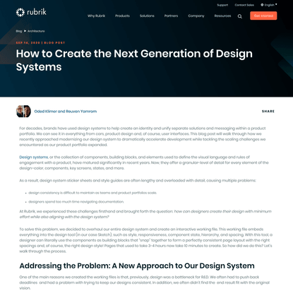 How to Create the Next Generation of Design Systems