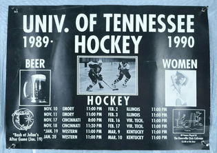 University of Tennessee Hockey, 1989
