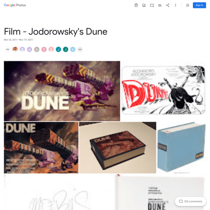 Film - Jodorowsky's Dune - Google Photos