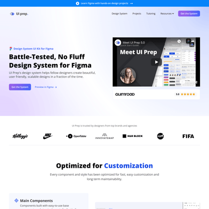 UI Prep: The Best Design System UI Kit for Figma